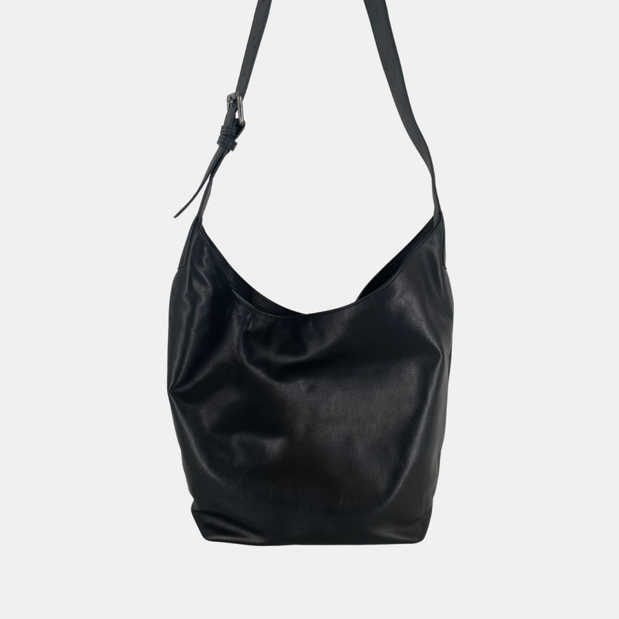 The Apropos Bag - Black Leather