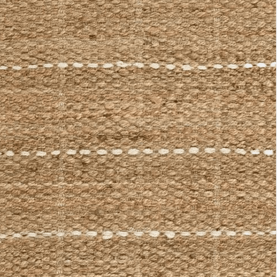 Cadine Rugs Tappeto Runner Carpet - Natural / Off-white (2.5 x 8ft)
