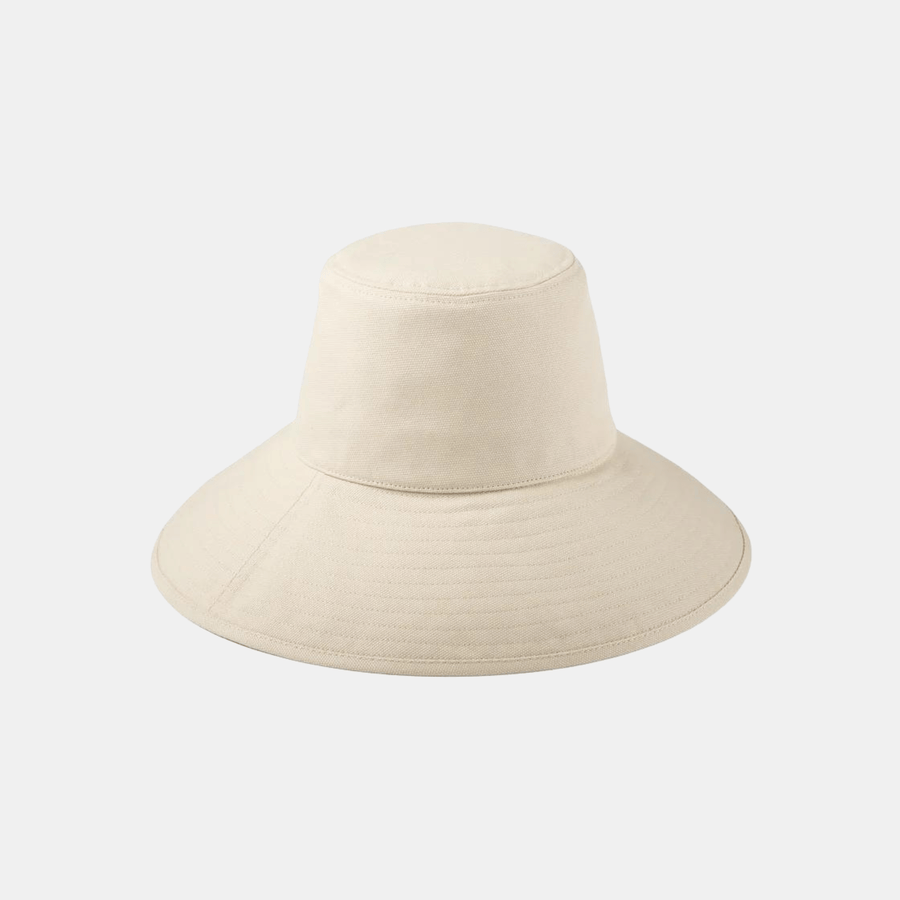 Lack of Color Accessories Holiday Bucket Hat - Beige Canvas