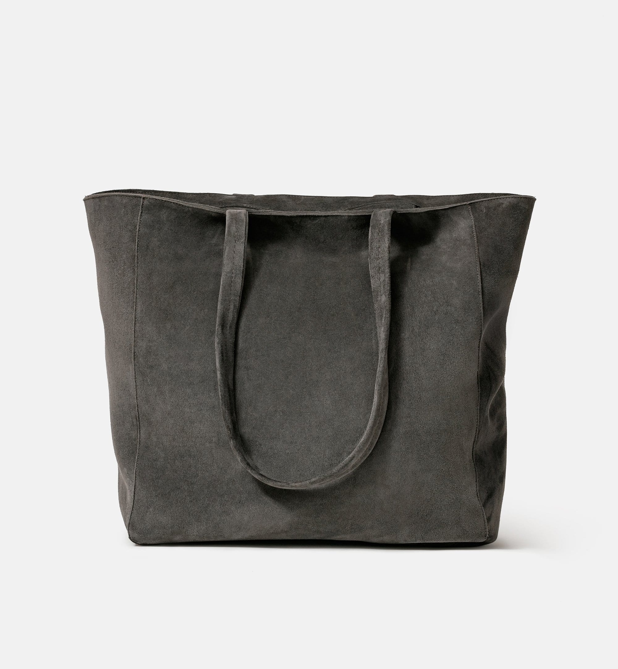 The Classic Bag - Chestnut Suede – Cadine
