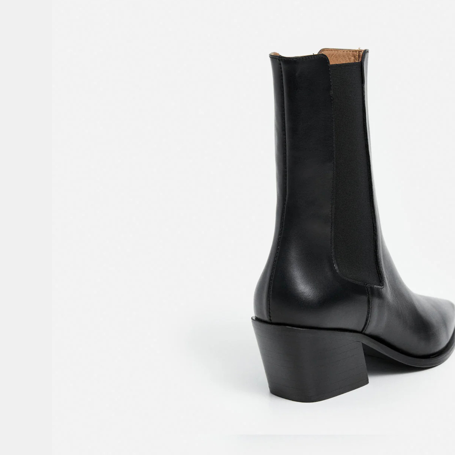 Sandra Boot - Black Leather