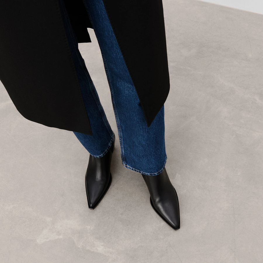 Sandra Boot - Black Leather