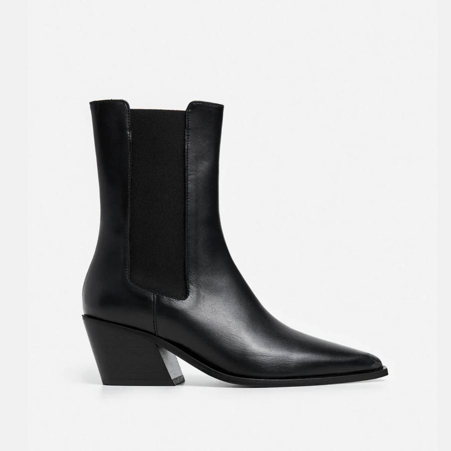 Sandra Boot - Black Leather