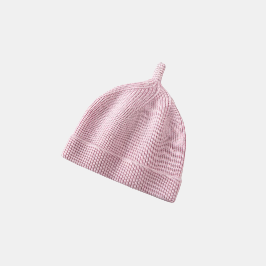 Kid's Hershey Cashmere Beanie - Bebe - 100% Cashmere