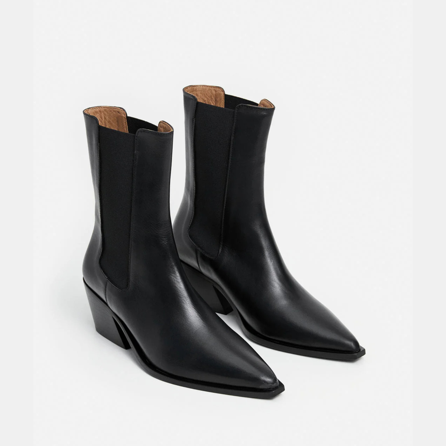 Sandra Boot - Black Leather