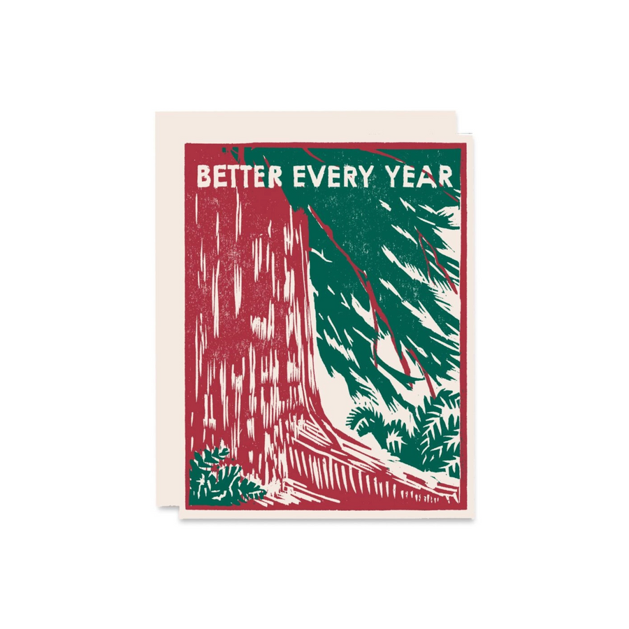 Greeting Card - Redwood Forest