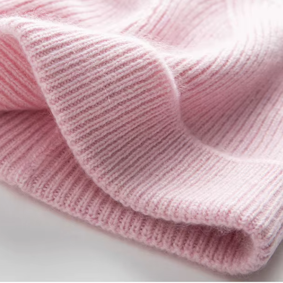 Kid's Hershey Cashmere Beanie - Bebe - 100% Cashmere