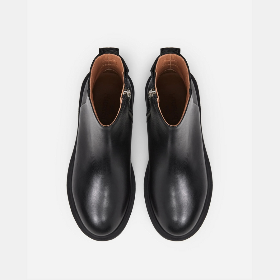 Assia Boot - Black Leather