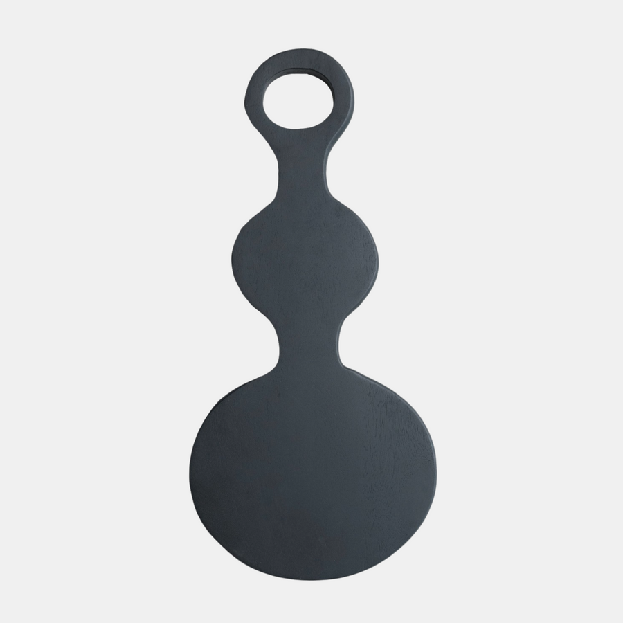 Gourd Cutting Board - Black Wood
