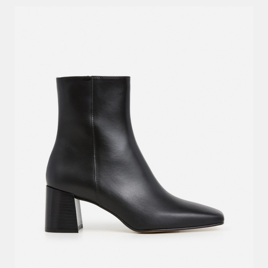 Cay Boot - Black Leather