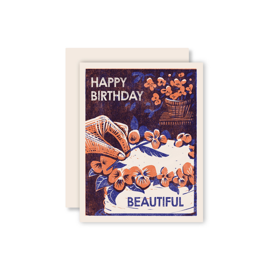 Greeting Card - Happy Birthday Beautiful