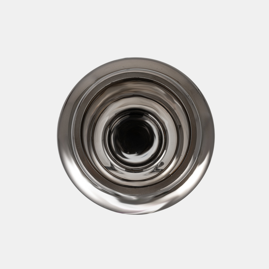 Chrono Vase - Mirror Finish Glass