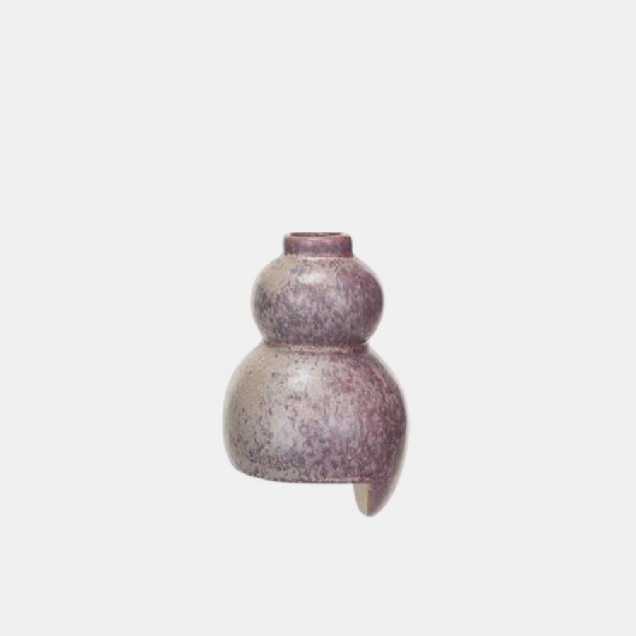 Shelfie Vase - Speckled Antique Raspberry