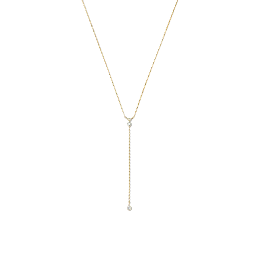 Daffodil Necklace - 14kt Solid Gold