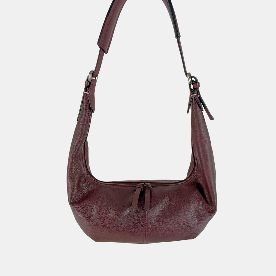 Lune Bag - Burgundy Leather