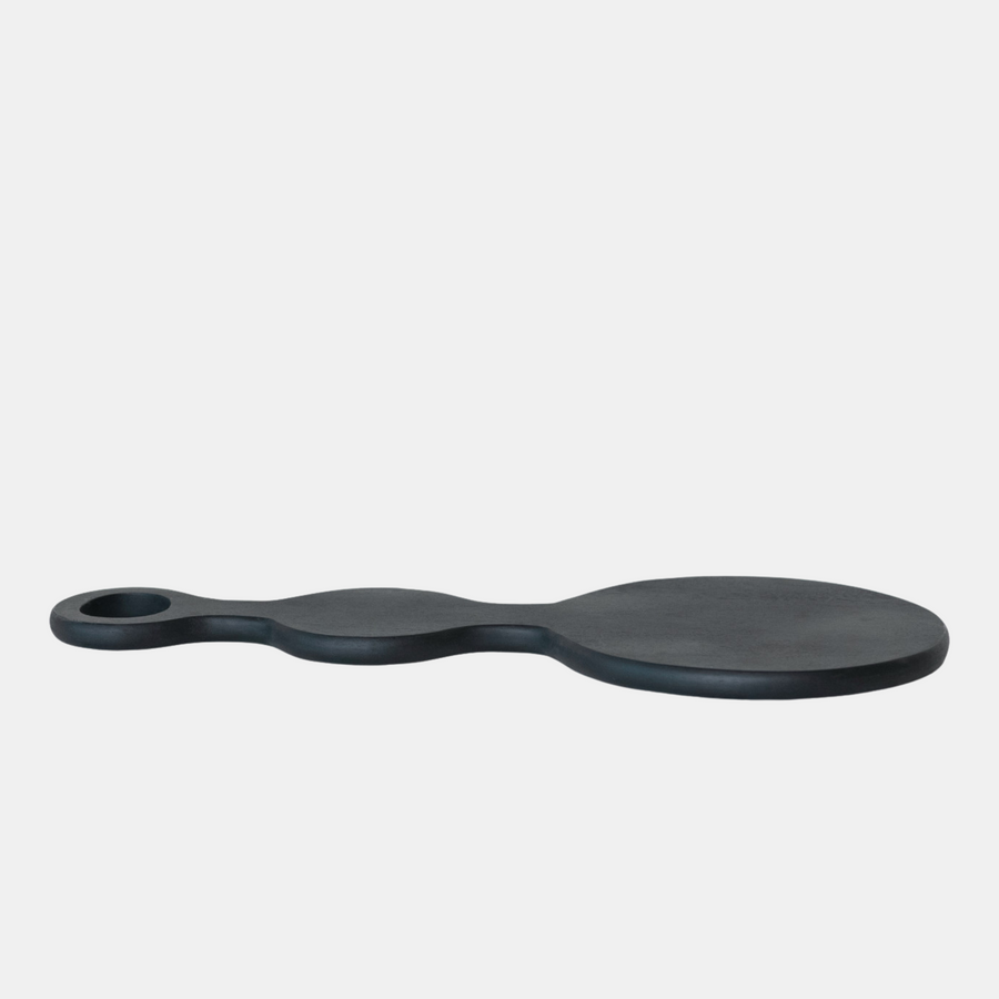 Gourd Cutting Board - Black Wood