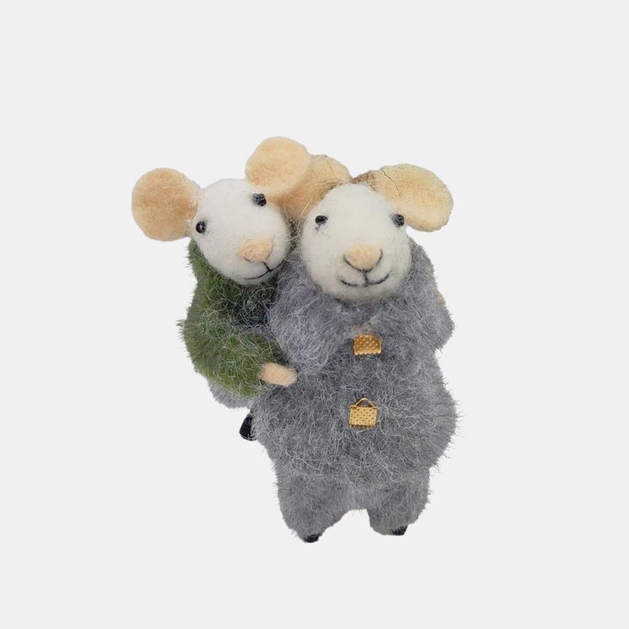 Tate and Alex Mouse Ornament