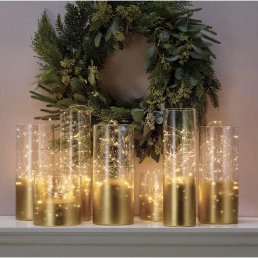 15.7ft Long LED String Lights (Batteries Included)