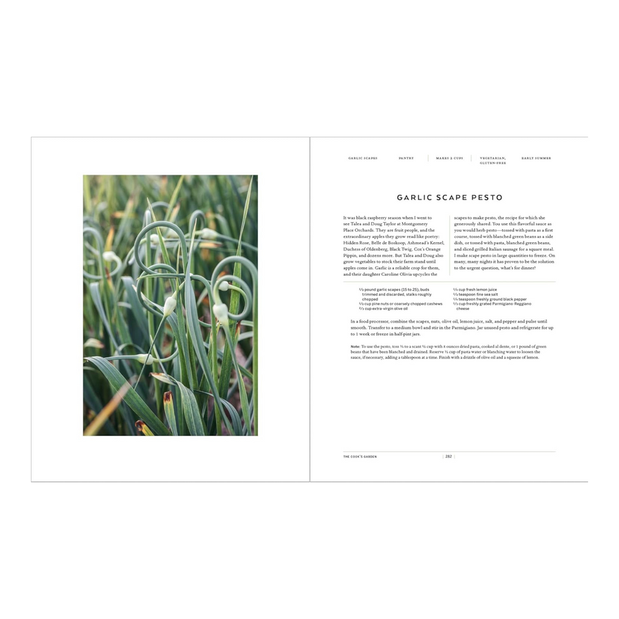The Cook's Garden: A Gardener's Guide to Selecting, Growing, and Savoring the Tastiest Vegetables of Each Season: A Cookbook Book