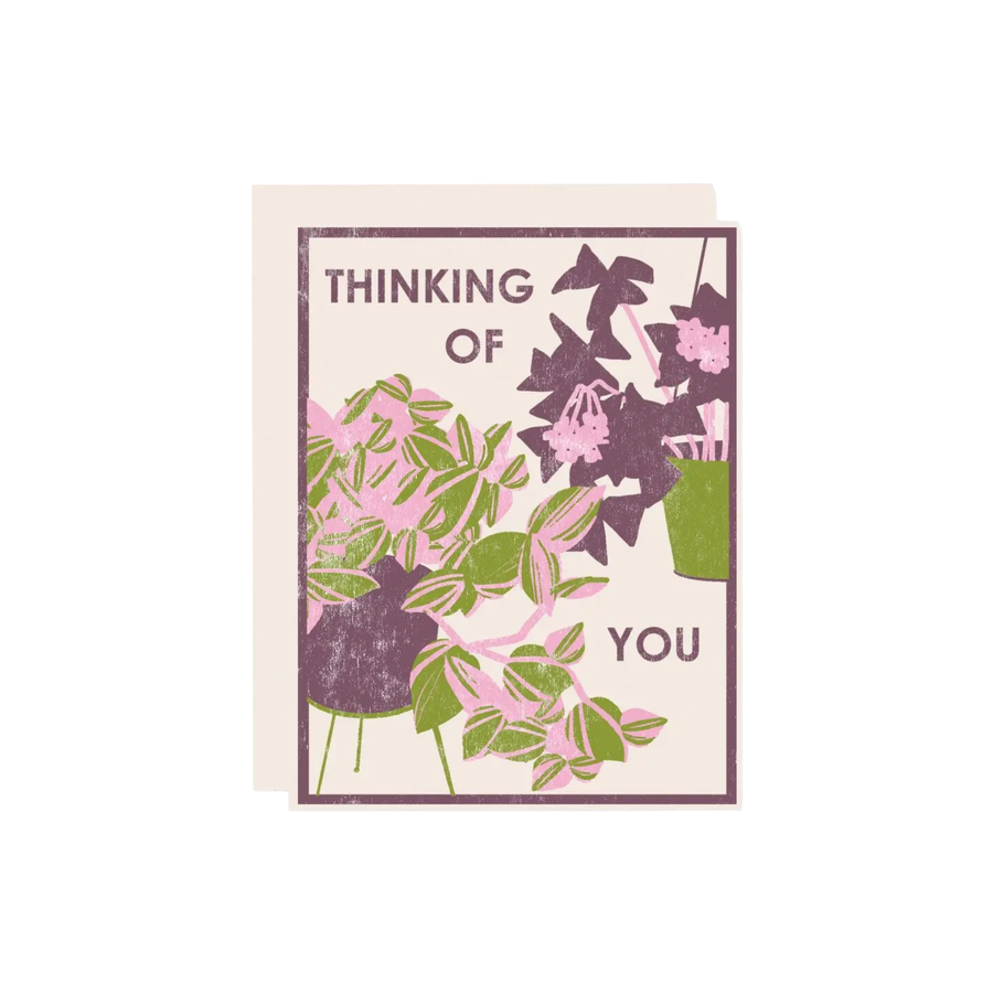 Greeting Card - Thinking of You Houseplants - COMING SOON