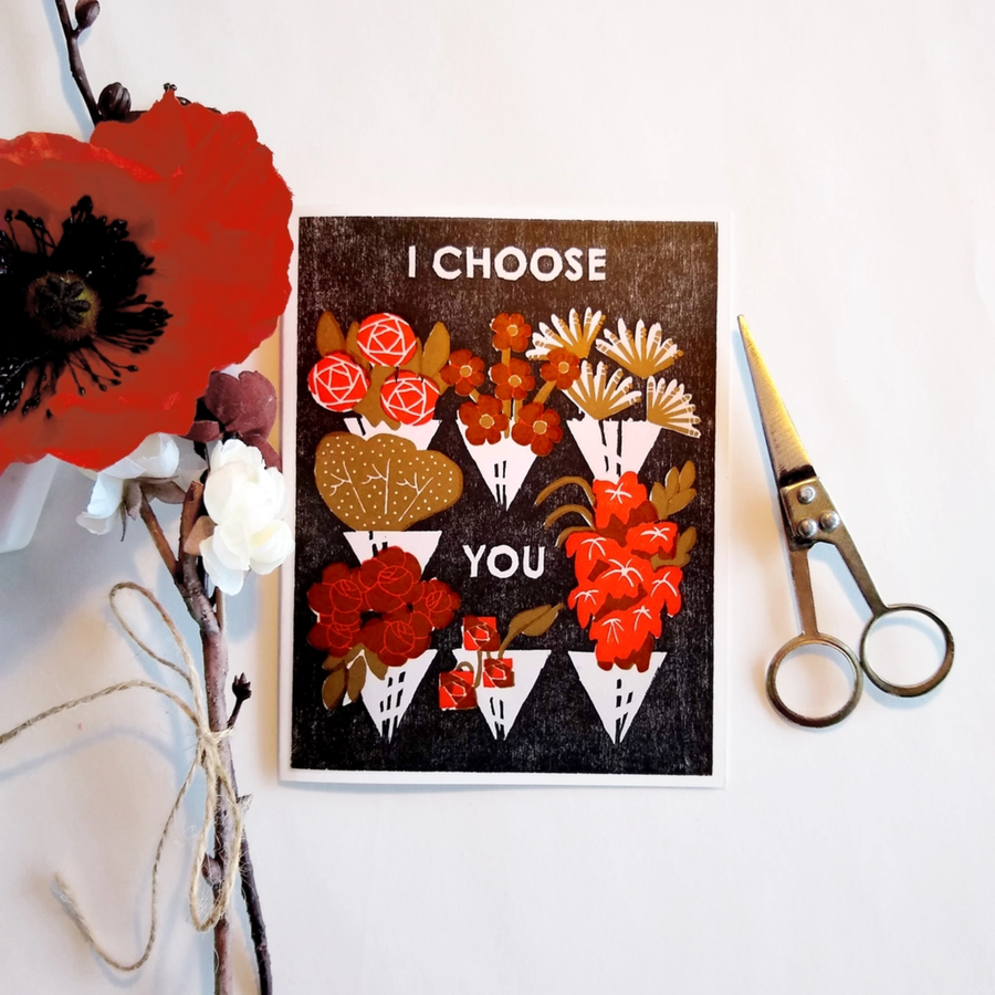 Greeting Card - I Choose You Bouquets - COMING SOON