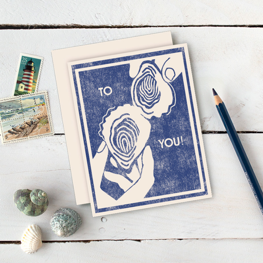Greeting Card - To You Oysters - COMING SOON