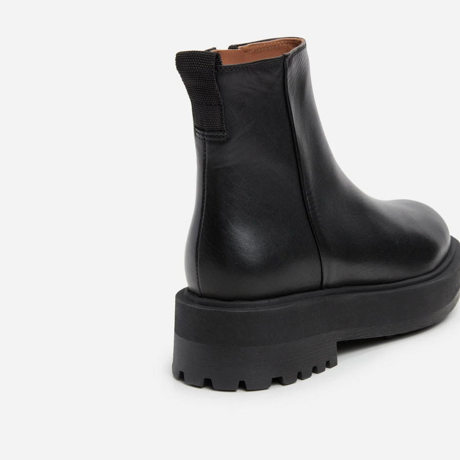Assia Boot - Black Leather