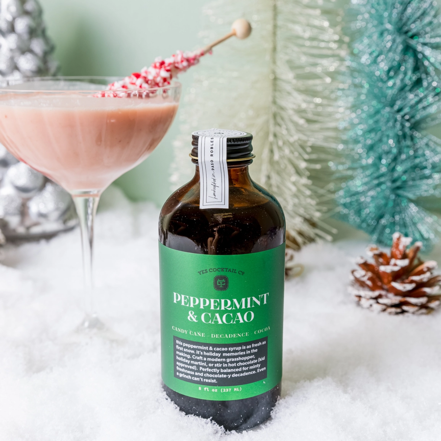 Peppermint Cacao  Syrup - COMING SOON