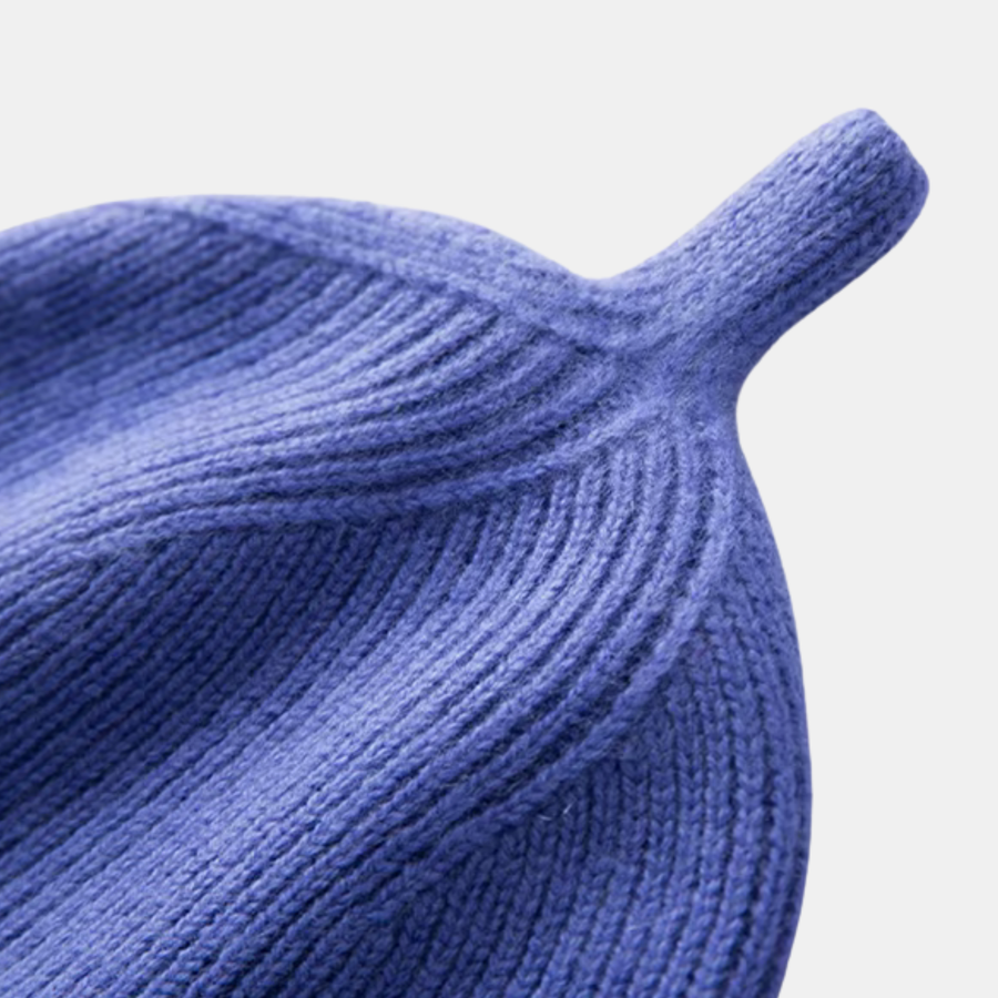 Kid's Hershey Beanie - Periwinkle - 100% Cashmere