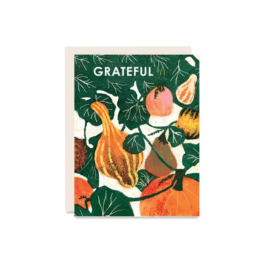 Greeting Card - Grateful Gourds