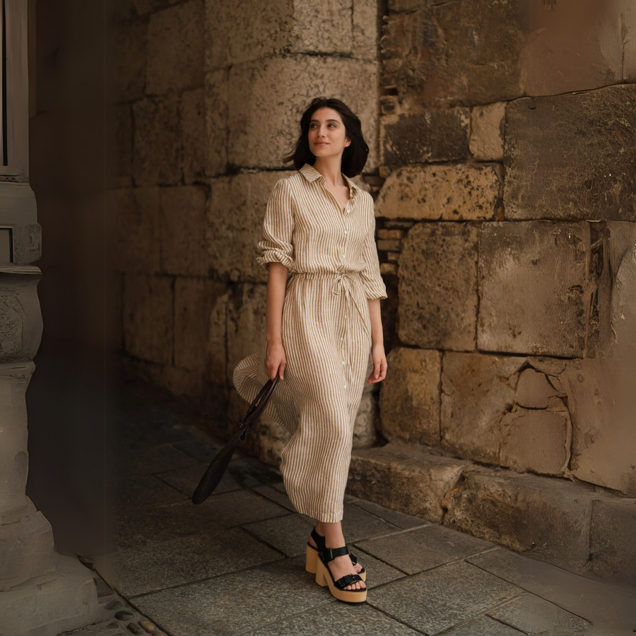 Rumba Linen Dress Rumba Linen Dress