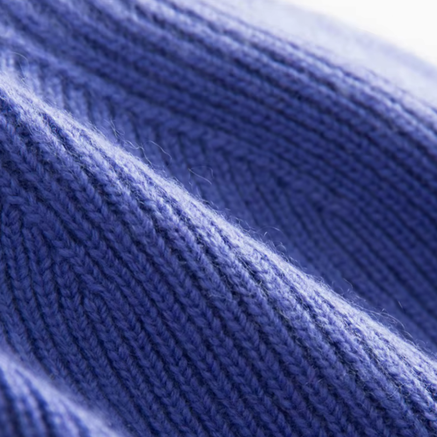 Kid's Hershey Beanie - Periwinkle - 100% Cashmere