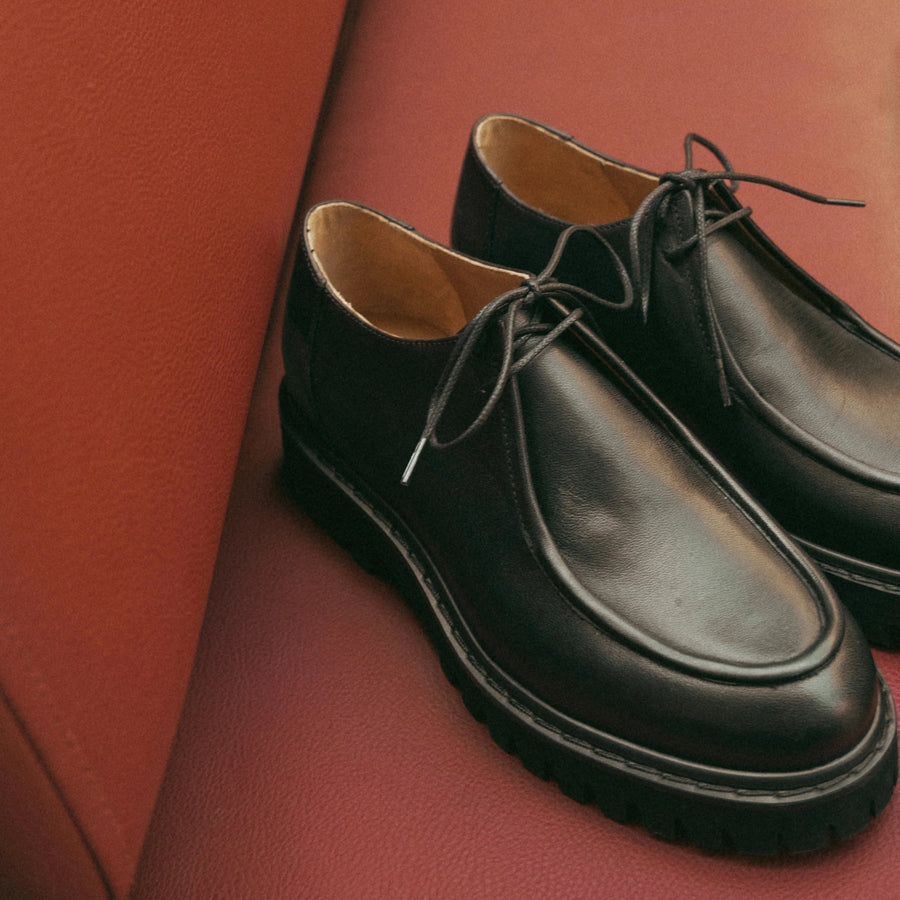 Marlon Derby - Black Leather