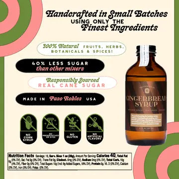 Gingerbread Syrup - COMING SOON