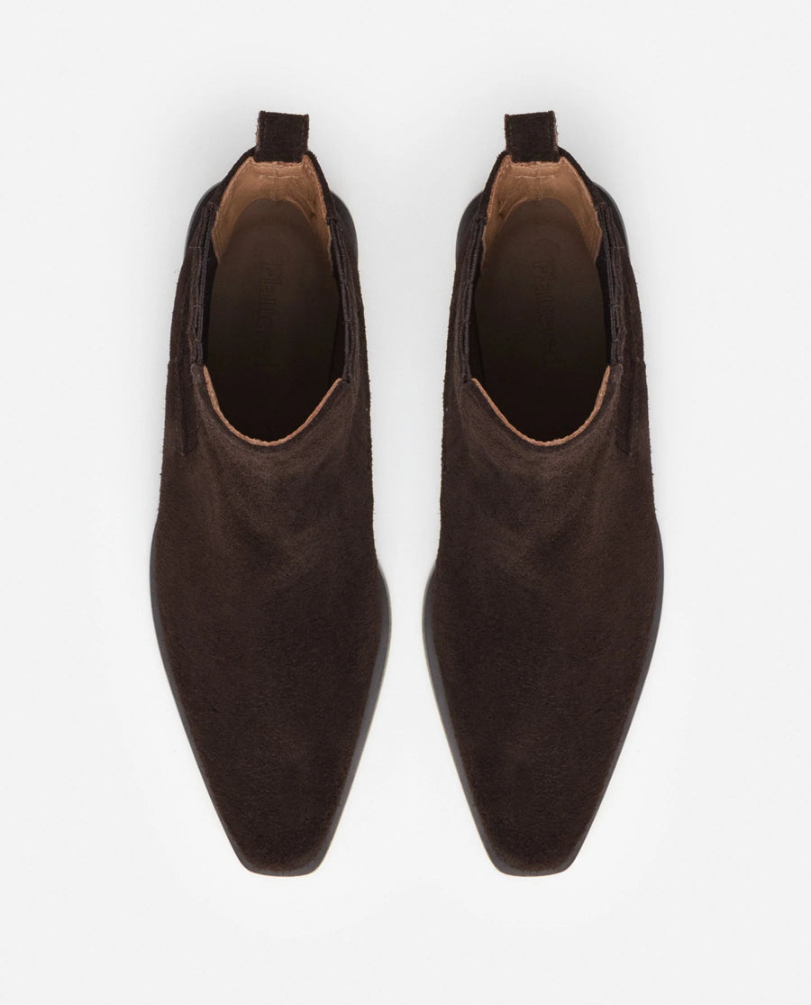 Indigo Boot - Brown Suede