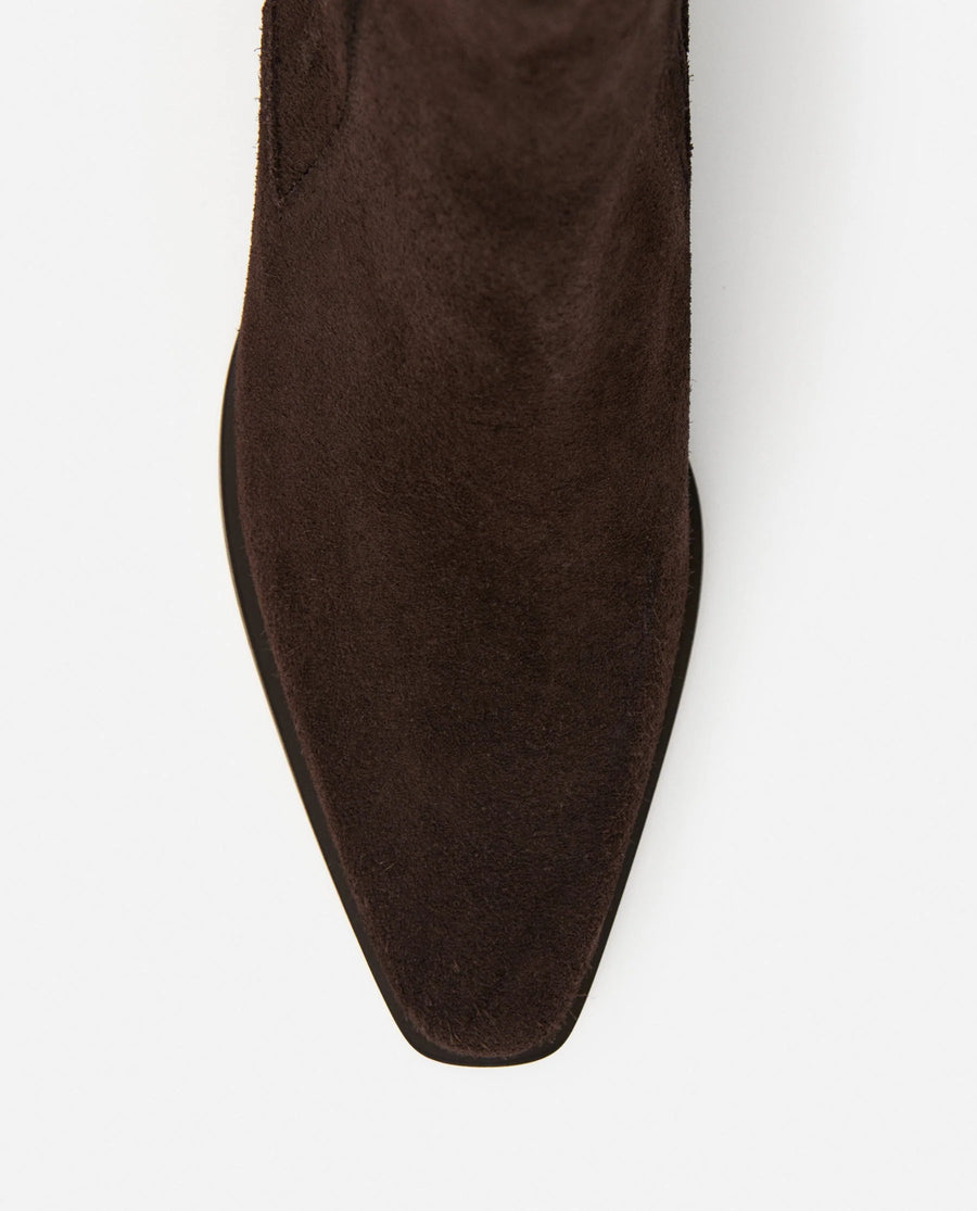 Indigo Boot - Brown Suede