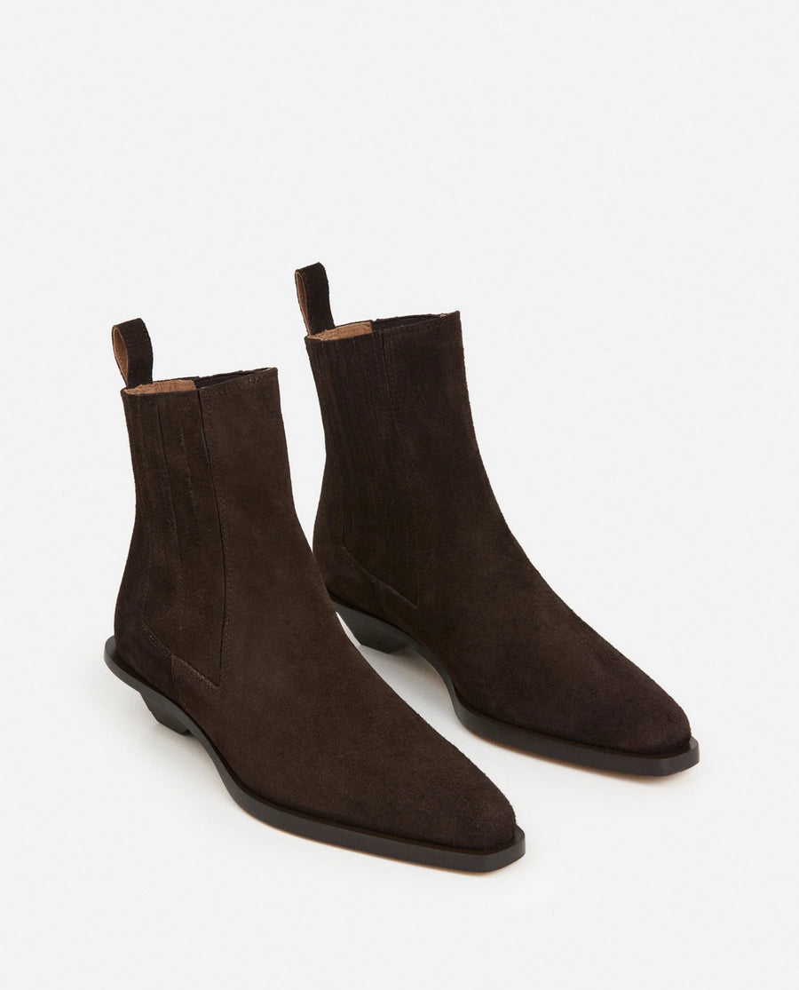 Indigo Boot - Brown Suede