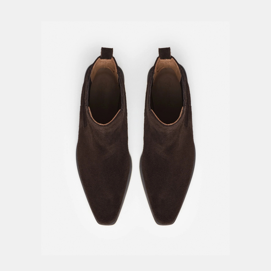 Indigo Boot - Brown Suede