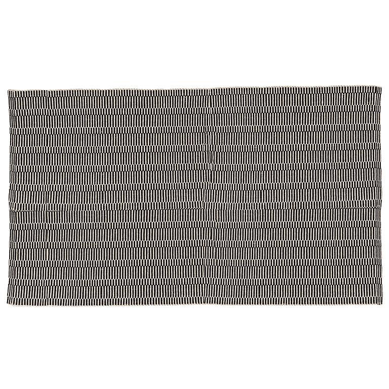 Linea Rug - Black / Beige