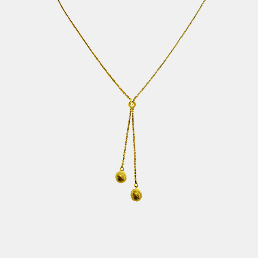 Marigold Necklace - 14kt Solid Gold