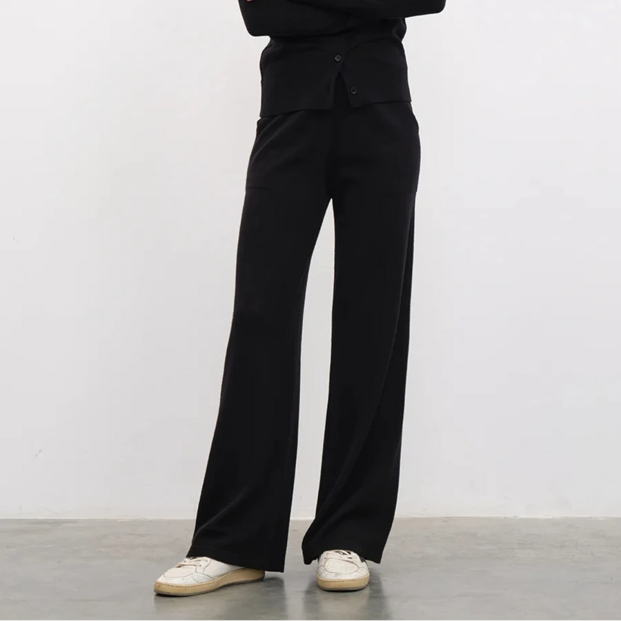 Obelisk Knit Pant - Black