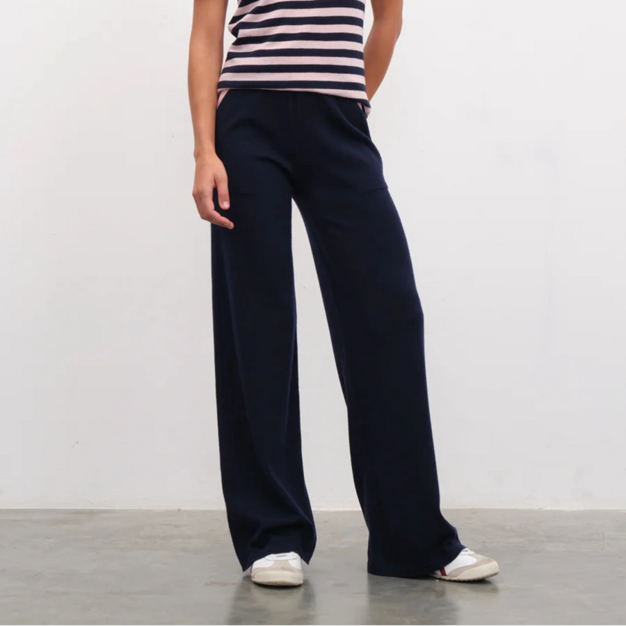 Obelisk Knit Pant - Navy