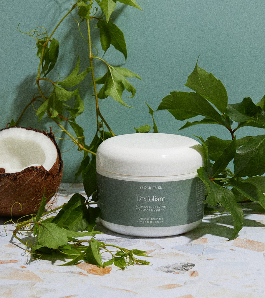 L'Exfoliant Foaming Green Tea and Coconut