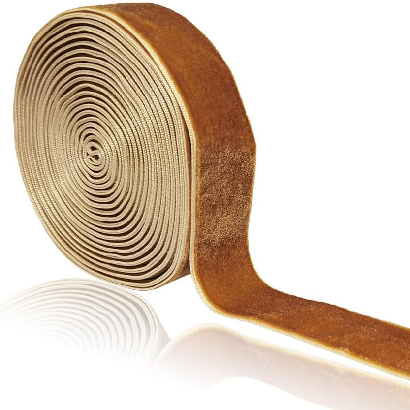 Velvet Ribbon 2cm x 5 yards - Ginger