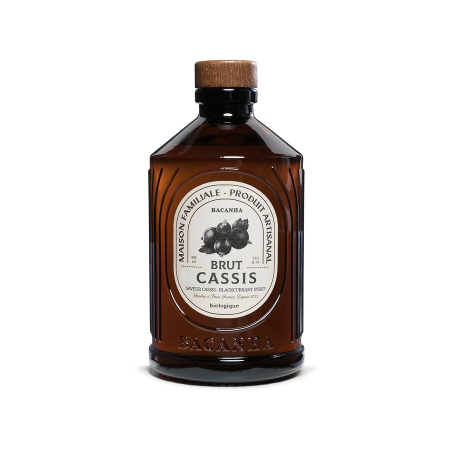 Bacanha Organic Raw Cassis Syrup