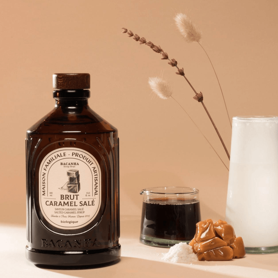 Bacanha Organic Raw Salted Caramel Syrup