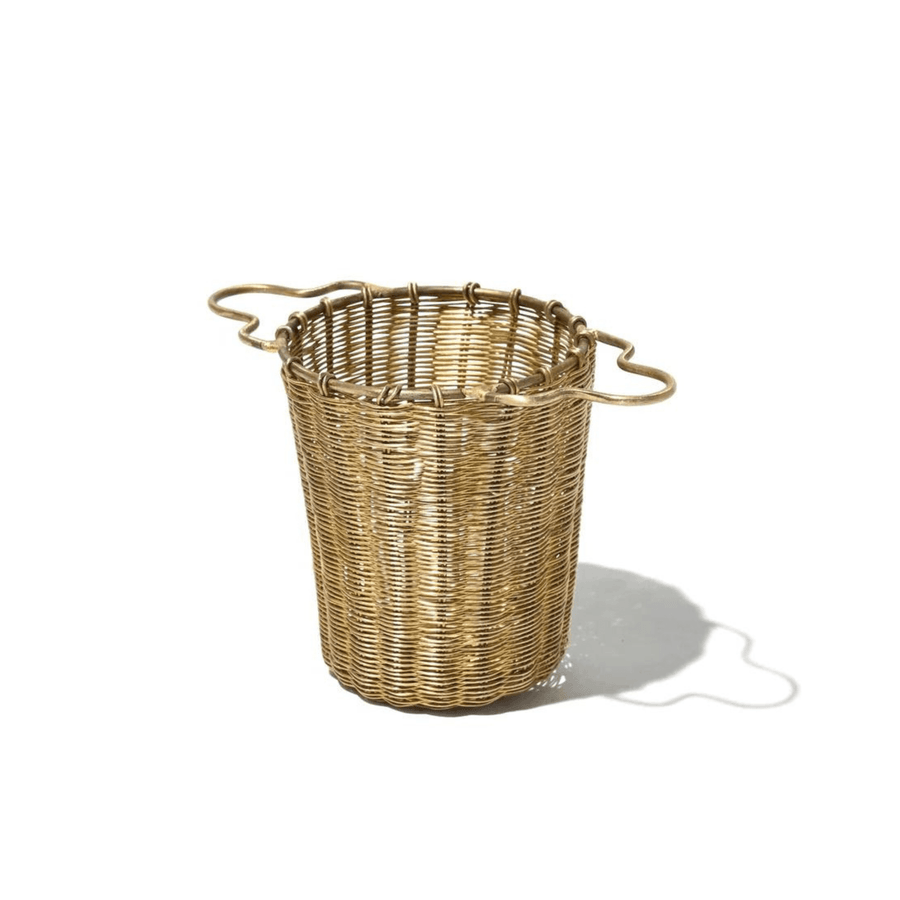 Bellocq Brass Tea Basket Strainer