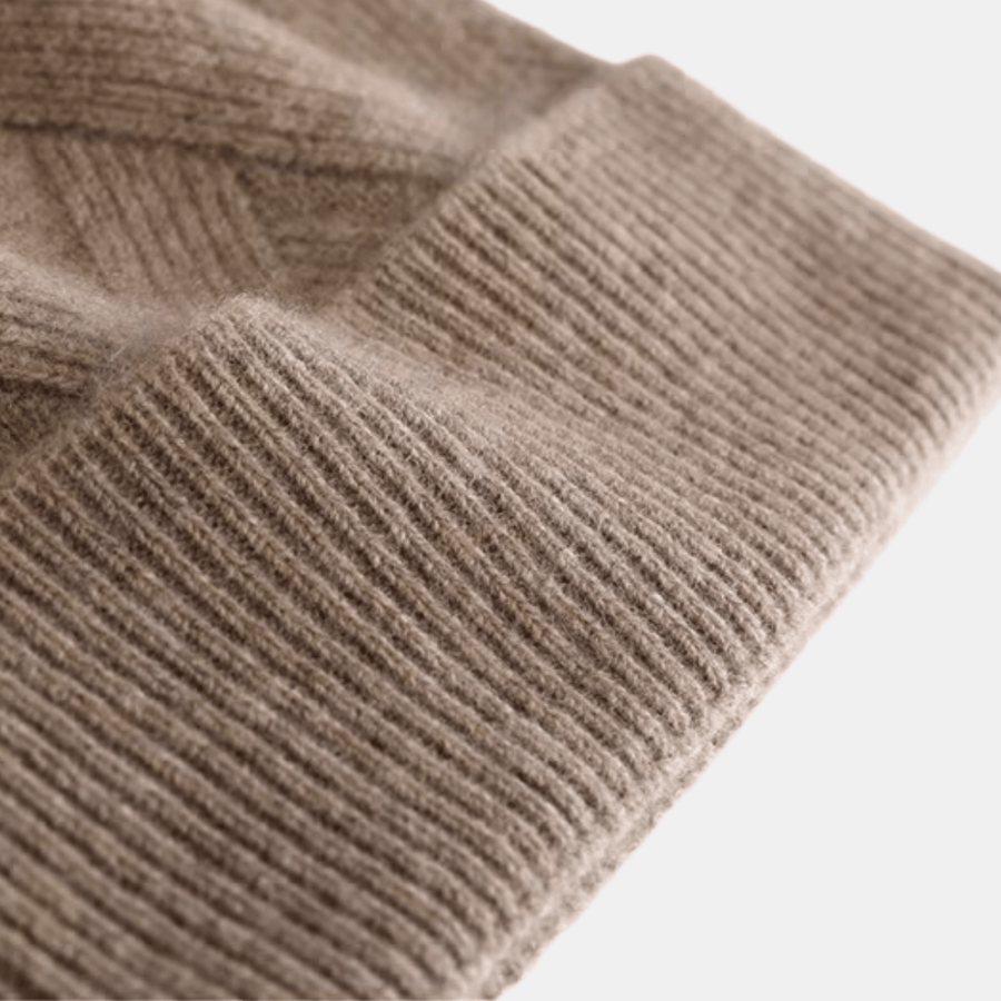 Cadine Accessories Unisex Twist Beanie - Taupe - COMING SOON