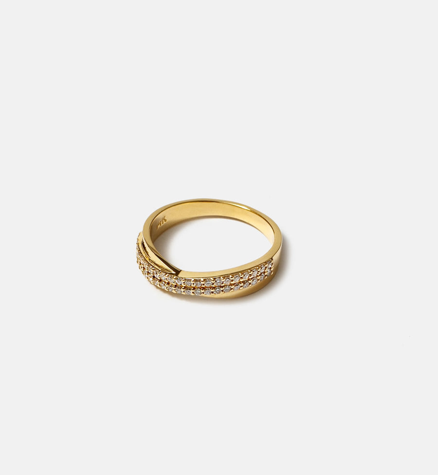 Cadine Alder Ring - 14kt Solid Gold