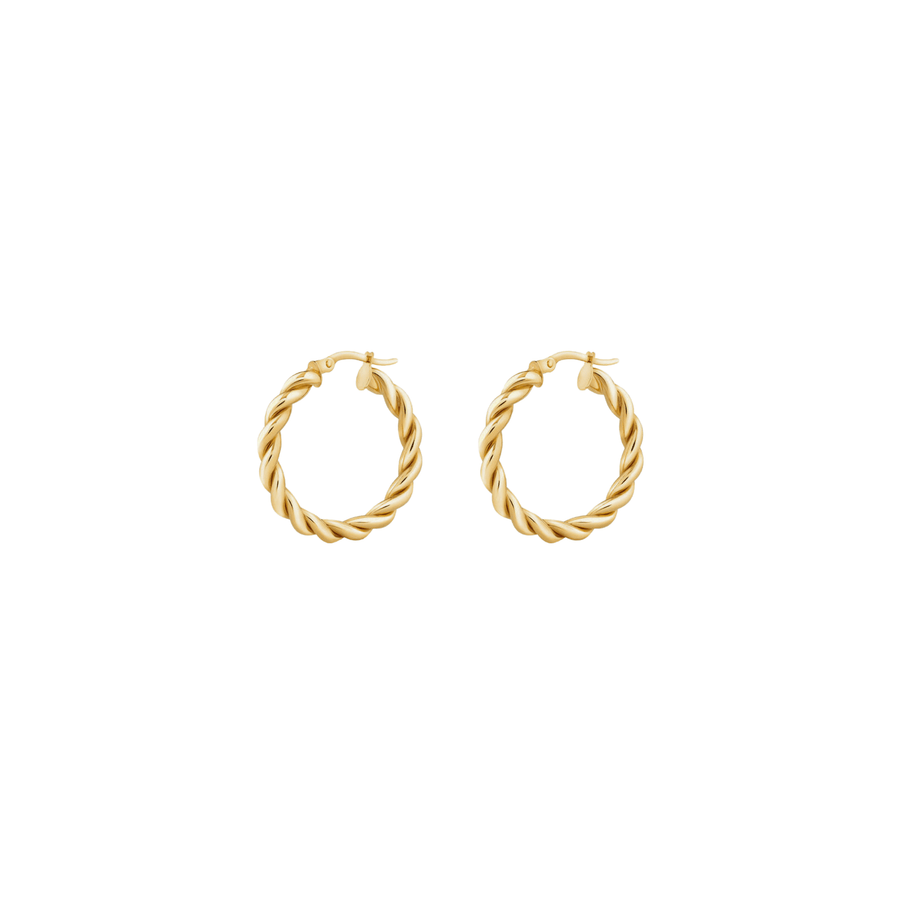 Cadine Basil Earrings - 14kt Solid Gold